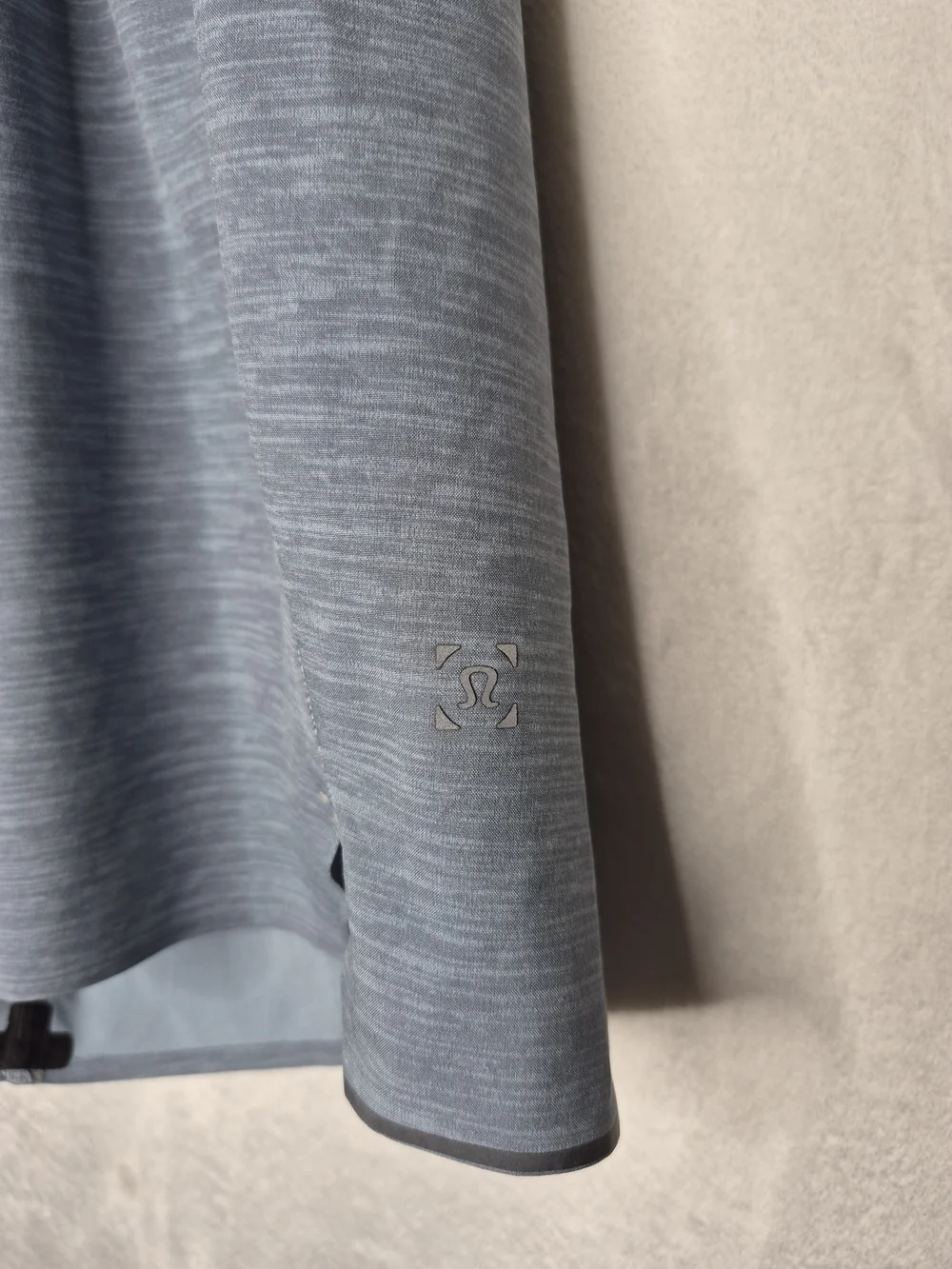 Lululemon Surge Athletic Running Shorts Heather Blue Gray Mens Small 27x6